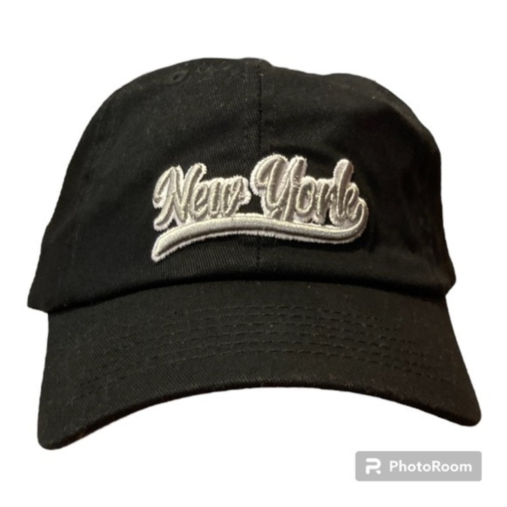 New York Baseball Cap- Black - NWT